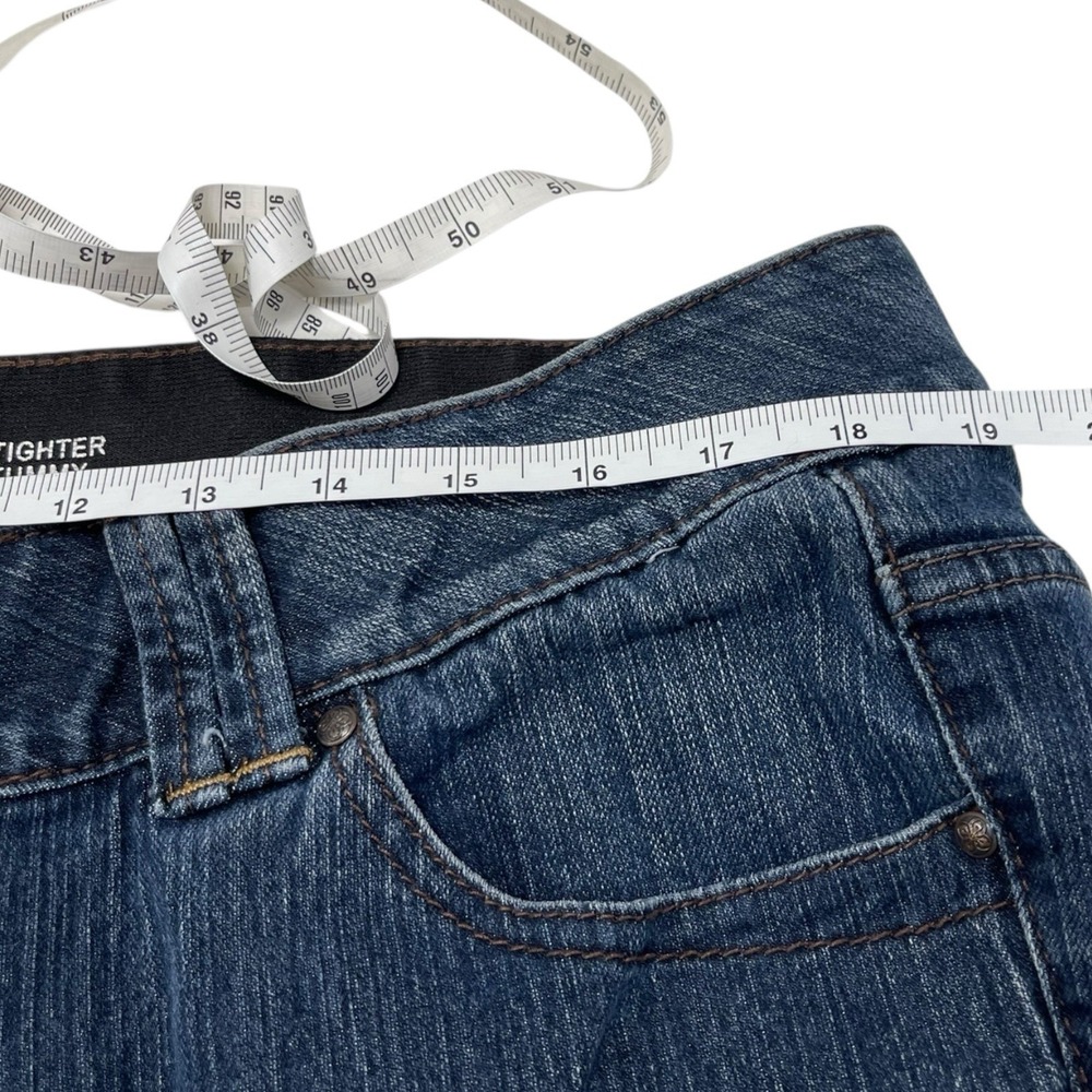 Lane Bryant 20 Bootcut High Rise Denim Jeans 41x31 Tight Tummy Work Core - Picture 3 of 8